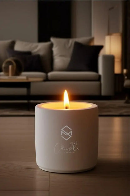 Sticker Master Kokulu Vegan Soya Mum- Modern Tasarım - Sticker Master