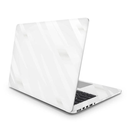 Sticker Master  White Elegant Evrensel Sticker Dizüstü Bilgisayar Vinil Sticker Decal 12" 13" 13.3" 14" 15" 15.4" 15.6 inç Dizüstü Bilgisayar Çıkartma Koruyucu Macbook Asus Acer Hp Lenovo Huawei Dell İçin - Sticker Master