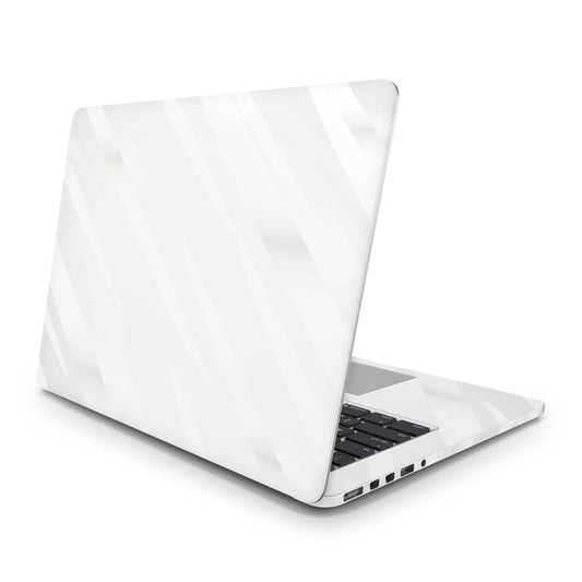 Sticker Master  White Elegant Evrensel Sticker Dizüstü Bilgisayar Vinil Sticker Decal 12" 13" 13.3" 14" 15" 15.4" 15.6 inç Dizüstü Bilgisayar Çıkartma Koruyucu Macbook Asus Acer Hp Lenovo Huawei Dell İçin - Sticker Master