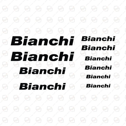Sticker Master Bianchi Bisiklet Sticker Set Etiket