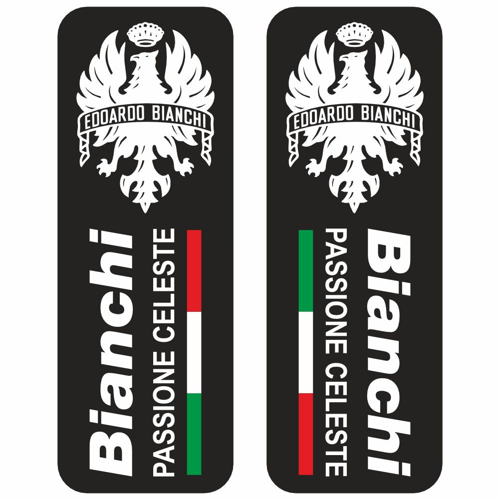 Sticker Master Bianchi Bisiklet Maşa Etiket Çıkartma Yapıştırma 29x10 Cm
