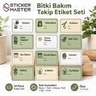 Bitki Bakım Takip Etiket Seti