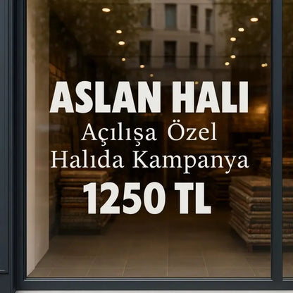 Black Days Vitrin Stickerı -25% İndirim Yazısı | Sticker Master