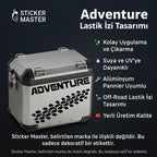 Sticker Master BMW Çanta Motor Sticker Etiket – Adventure Lastik İzi Tasarımı Sticker Master