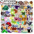 Böcek Sticker Seti | 50 Parça Sevimli Karikatür Hayvan Paketi | Sticker Master