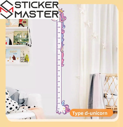 Boy Cetveli Sticker | Zürafa, Dinozor ve Unicorn Temalı Çocuk Odası Decal (Tekli veya 3'lü Set) Sticker Master