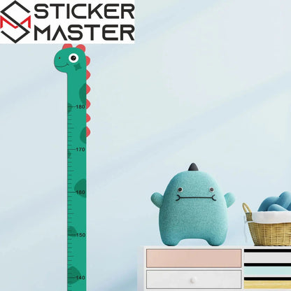 Boy Cetveli Sticker | Zürafa, Dinozor ve Unicorn Temalı Çocuk Odası Decal (Tekli veya 3'lü Set) Sticker Master