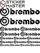 Brembo Sponsor Set Sticker - Yüksek Performans Fren Etiketi | Sticker Master