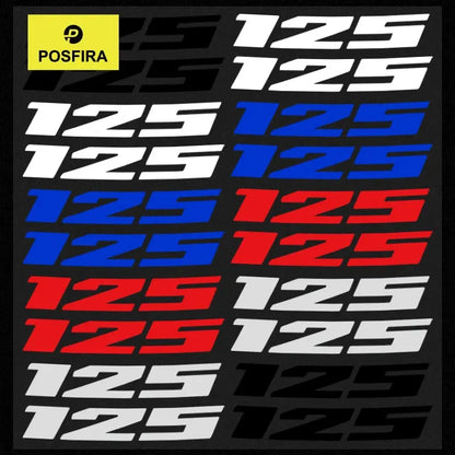 Burgman 125 Sticker Suzuki Grenaj Yazısı Renkli | Sticker Master - Sticker Master