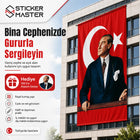 Büyük Ebat Atatürk Bayrağı – Raşel Kumaş