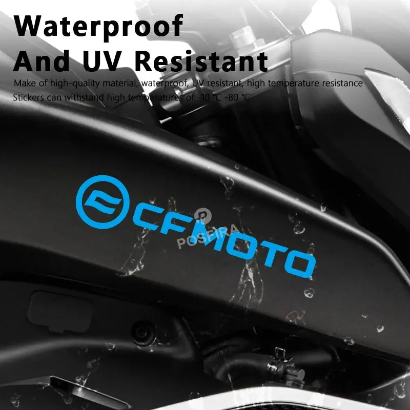 CFMoto Sticker | Orijinal Logo Çıkartması (2 Adet) | Sticker Master - Sticker Master