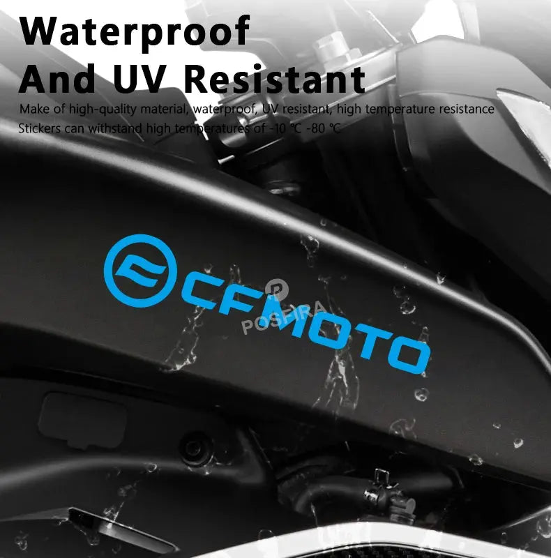 CFMoto Sticker | Orijinal Logo Çıkartması (2 Adet) | Sticker Master - Sticker Master