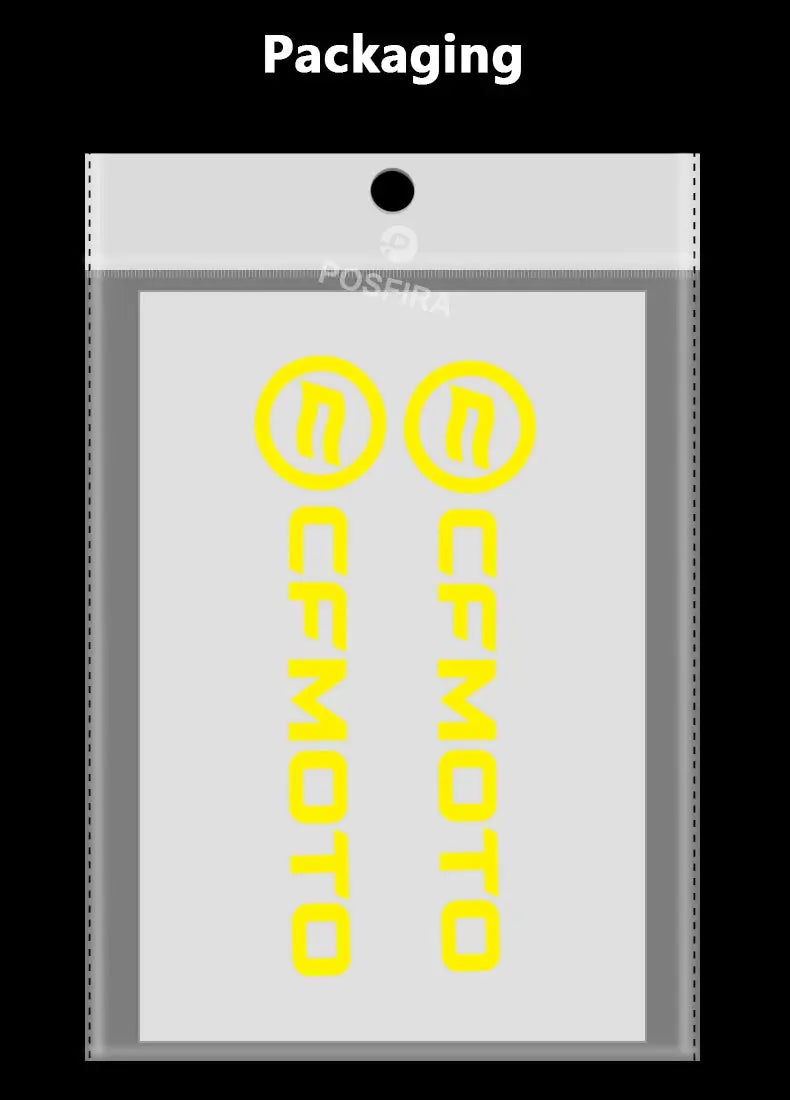 CFMoto Sticker | Orijinal Logo Çıkartması (2 Adet) | Sticker Master - Sticker Master