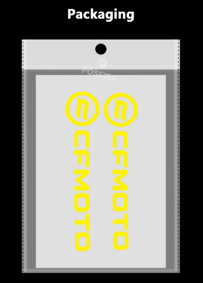 CFMoto Sticker | Orijinal Logo Çıkartması (2 Adet) | Sticker Master - Sticker Master