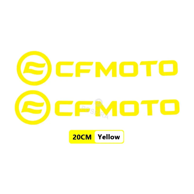 CFMoto Sticker | Orijinal Logo Çıkartması (2 Adet) | Sticker Master - Sticker Master