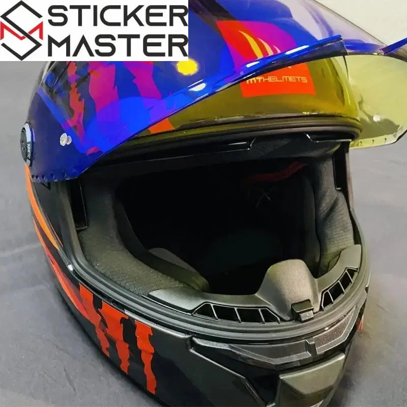 Canavar Pençesi Sticker | Büyük Boy Yırtık Efektli Moto ve Kask Decal (25-42 cm) Sticker Master