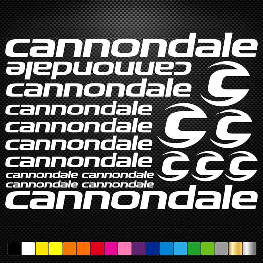 Sticker Master Cannondale Bisiklet Sticker Set Etiket