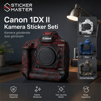 Canon 1DX II Uyumlu Kamera Sticker Seti ads