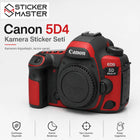 Canon 5D4 Uyumlu Kamera Sticker Seti