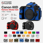 Canon 60D Uyumlu Kamera Sticker Seti
