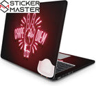 Carpe Diem Laptop Sticker Neon Işıklı Tasarım | Sticker Master