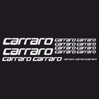 Sticker Master Carraro Bisiklet Sticker Set Etiket