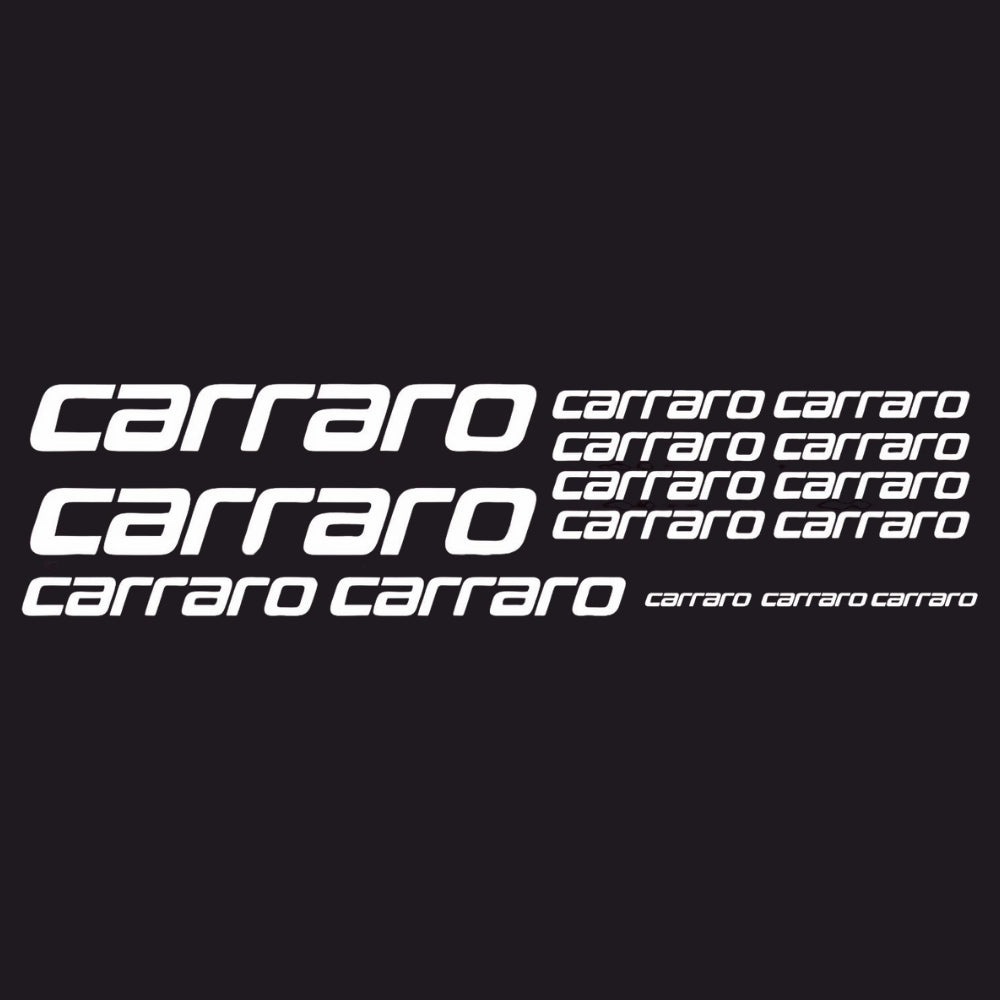 Sticker Master Carraro Bisiklet Sticker Set Etiket
