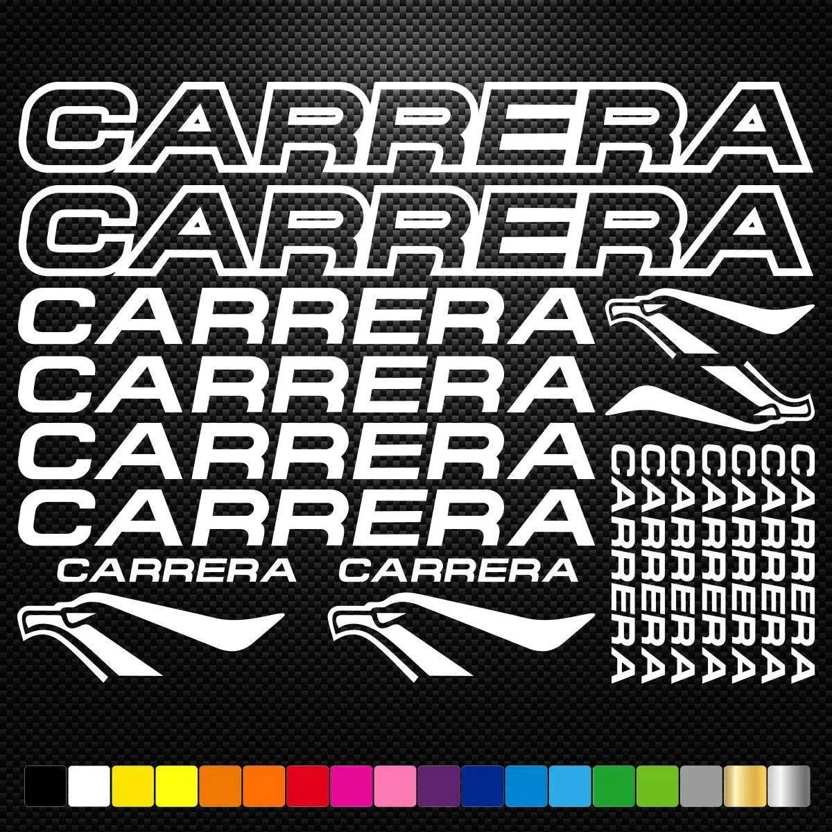 Sticker Master Carrera Bisiklet Sticker Set Etiket