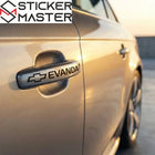 Chevrolet Evanda Sticker Kapı Kolu ve Jant Yazısı Seti | Sticker Master