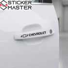 Chevrolet Kapı Sticker Kapı Kolu ve Ayna Yazısı | Sticker Master