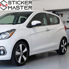 Chevrolet Spark Sticker Kapı Kolu ve Jant Yazısı Seti | Sticker Master