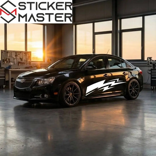 Chevrolet Sticker Set Yan Kapı Yarış Şeridi | Sticker Master - Sticker Master