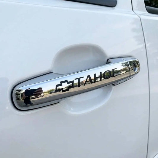 Chevrolet Tahoe Sticker Kapı Kolu ve Jant Yazısı Seti | Sticker Master