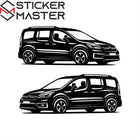 Citroen Berlingo Kelebek Camı Sticker Seti