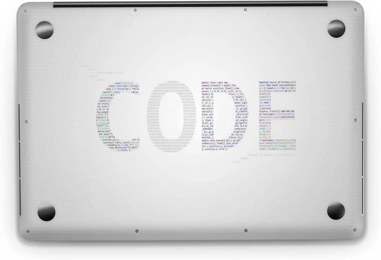 Sticker Master Code Evrensel Sticker Dizüstü Bilgisayar Vinil Sticker Decal 12" 13" 13.3" 14" 15" 15.4" 15.6 inç Dizüstü Bilgisayar Çıkartma Koruyucu Macbook Asus Acer Hp Lenovo Huawei Dell İçin - Sticker Master