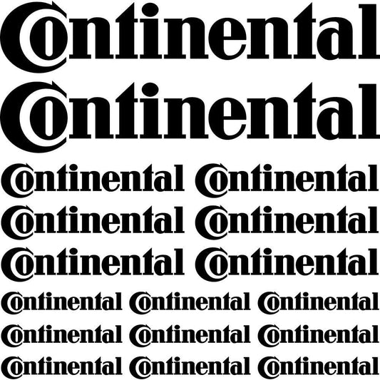 Sticker Master Continental Sponsor Set Oto Motor Araba Sticker
