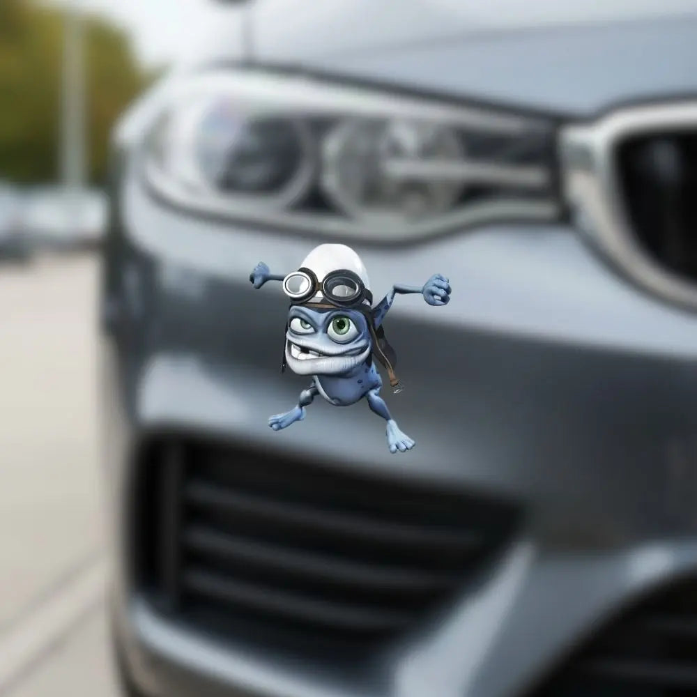 Crazy Frog Sticker - Motorcu Kurbağa Tasarım | Sticker Master