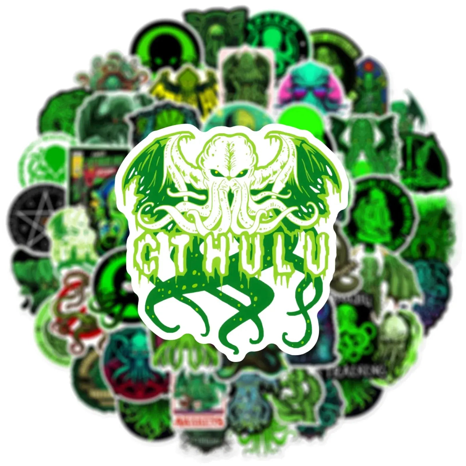 50’li Cthulhu Sticker Seti | Sticker Master - Sticker Master