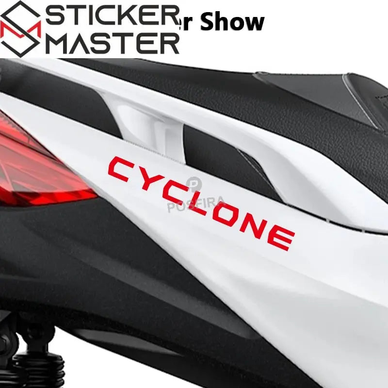Cyclone Uyumlu Logo Sticker | Yan Grenaj - Sticker Master