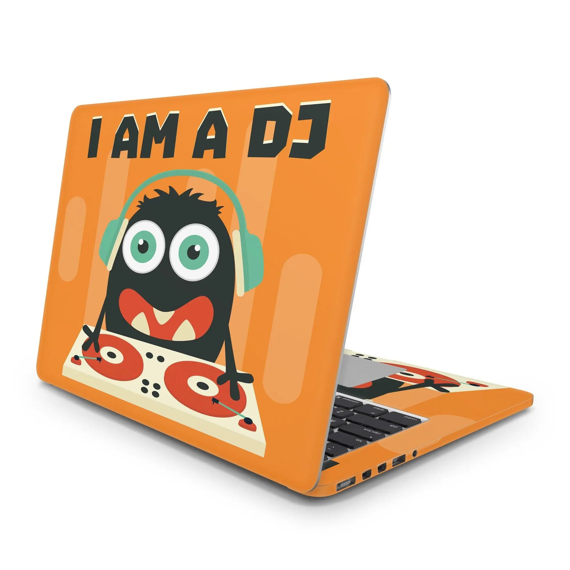 Sticker Master I Am A Dj Evrensel Sticker Dizüstü Bilgisayar Vinil Sticker Decal 12" 13" 13.3" 14" 15" 15.4" 15.6 inç Dizüstü Bilgisayar Çıkartma Koruyucu Macbook Asus Acer Hp Lenovo Huawei Dell İçin - Sticker Master