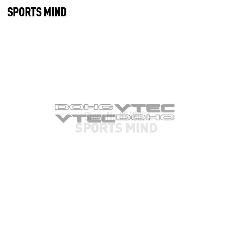 DOHC VTEC Sticker | Honda Civic ve Accord Yan Kapı Logosu (Çift) Sticker Master