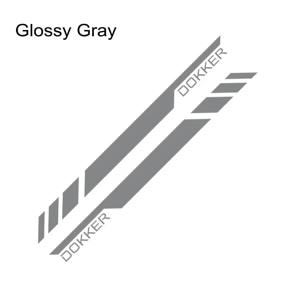 Dacia Dokker Sticker Yan Kapı Şerit Seti | Sticker Master - Sticker Master