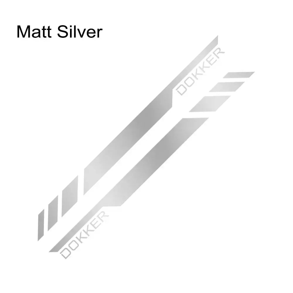 Dacia Dokker Sticker Yan Kapı Şerit Seti | Sticker Master - Sticker Master