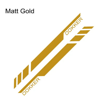 Dacia Dokker Sticker Yan Kapı Şerit Seti | Sticker Master - Sticker Master