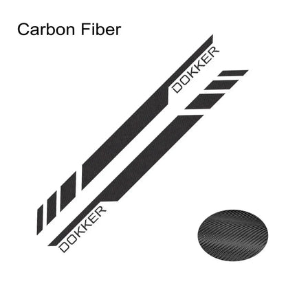 Dacia Dokker Sticker Yan Kapı Şerit Seti | Sticker Master - Sticker Master