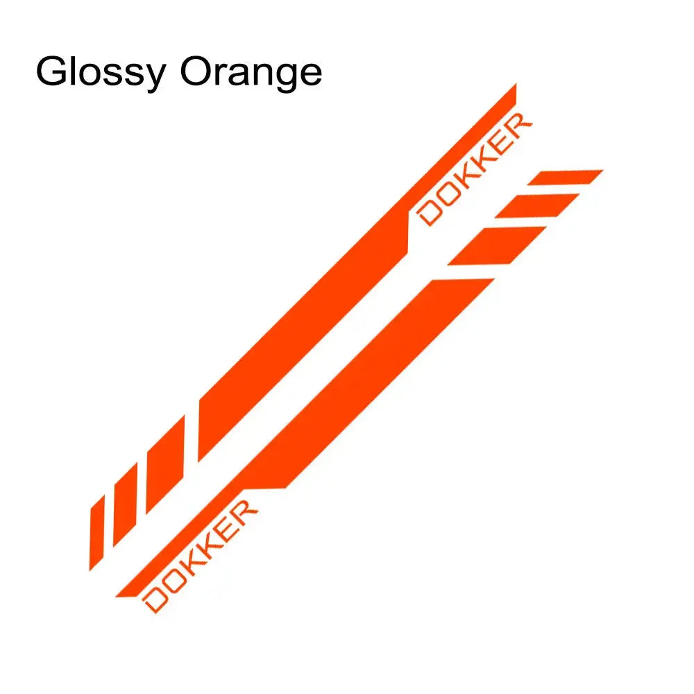 Dacia Dokker Sticker Yan Kapı Şerit Seti | Sticker Master - Sticker Master