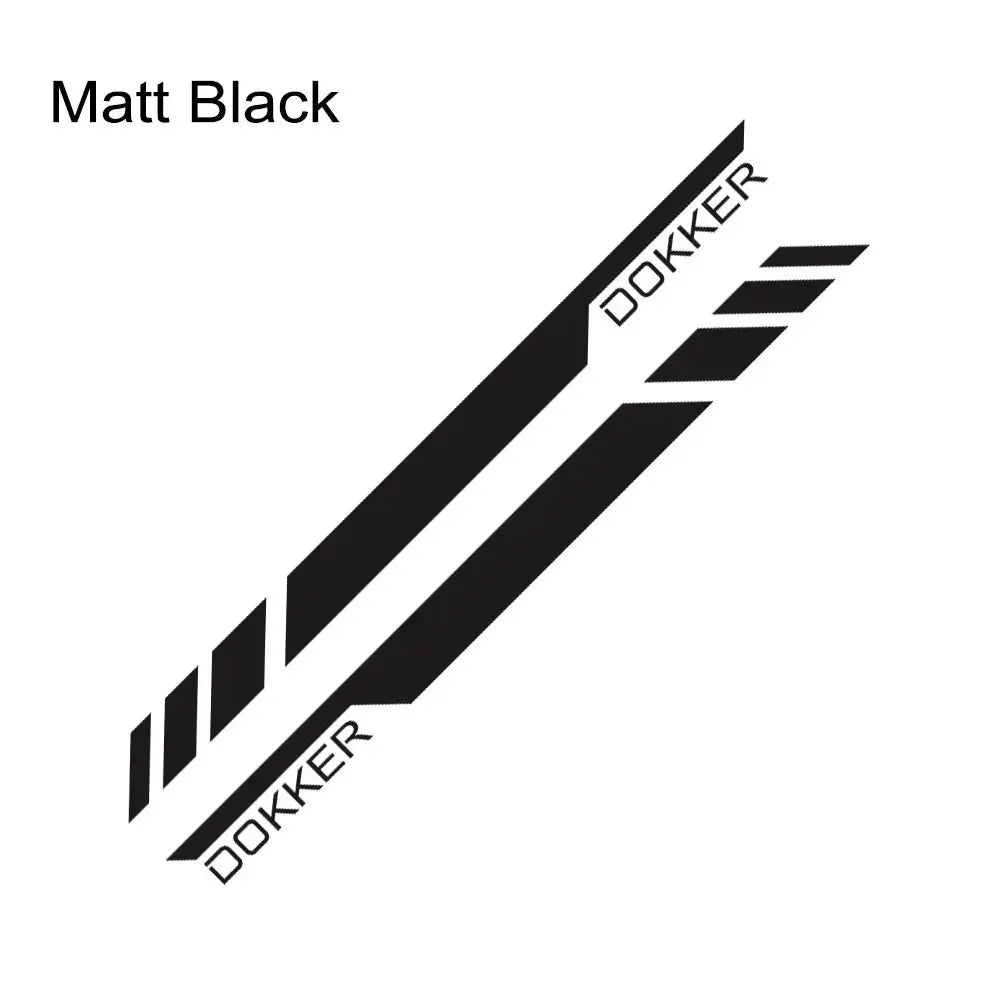 Dacia Dokker Sticker Yan Kapı Şerit Seti | Sticker Master - Sticker Master