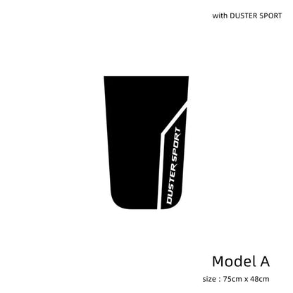 Dacia Duster Sticker Kaput Üstü Şerit ve Logo | Sticker Master - Sticker Master