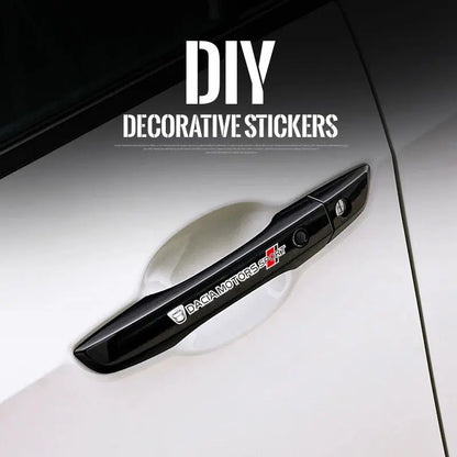 Dacia Motors Sport Sticker Ayna ve Kapı Kolu Seti 4 Adet | Sticker Master - Sticker Master