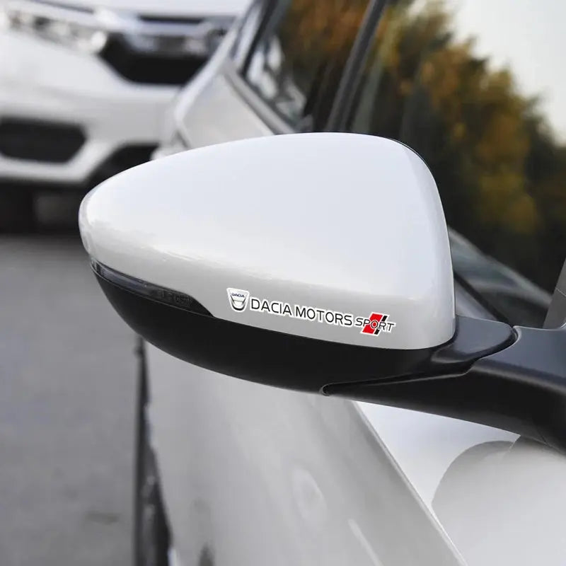 Dacia Motors Sport Sticker Ayna ve Kapı Kolu Seti 4 Adet | Sticker Master - Sticker Master